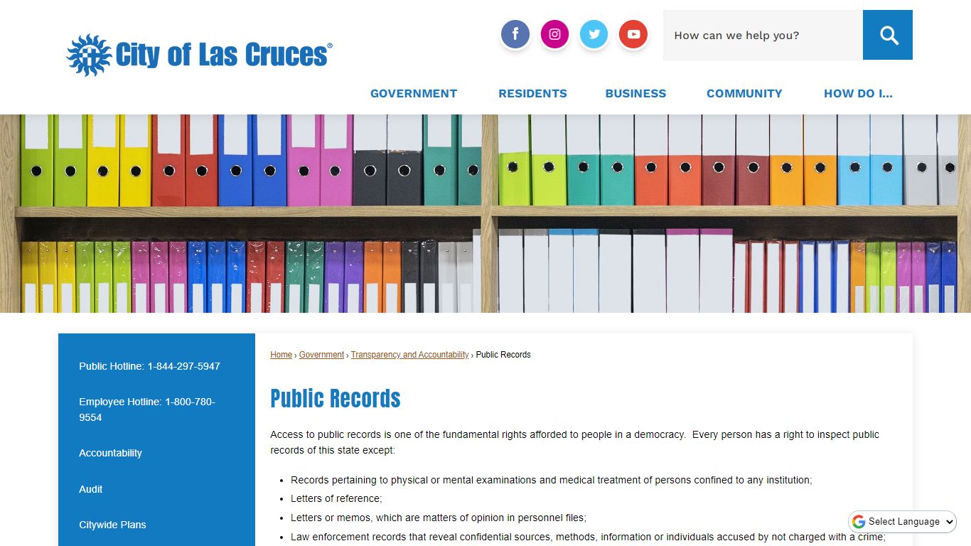 Public Records | Las Cruces, NM - Las Cruces, New Mexico